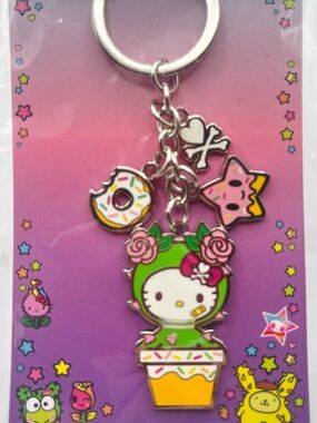 Tokidoki x Hello Kitty and Friends Charm Keychain